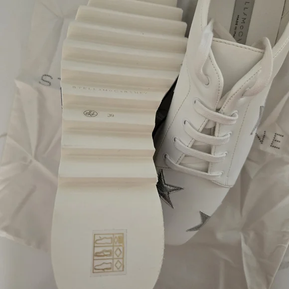 NIB Stella McCartney Sneak Elyse Platform Sneaker - Picture 12 of 13